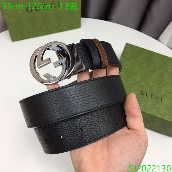 Gucci Belt 38mmX95-125cm 7D  (9)